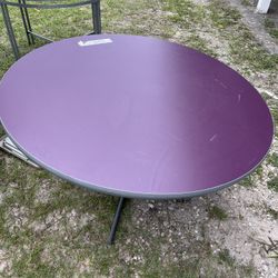 Purple Table  Round 42’