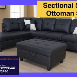🎈Free Delivery—Brand new sectional sofa couch 