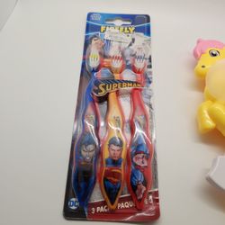 Superman Toothbrushes