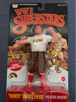LJN Rowdy Roddy Piper Wrestling Superstars