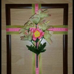 8x10 Cross Picture Frame