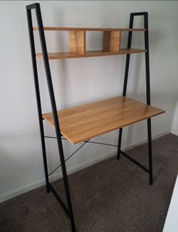 Ladder Bookshelf Desk