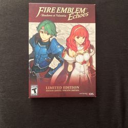Fire Emblem Echoes Shadows Of Valentia Limited Edition 