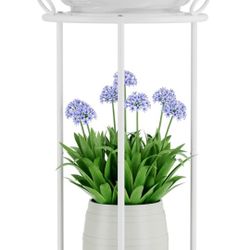 Plant Stand Indoor Outdoor - Metal Planter Holder Shelf Tall Tiered Flower Pot Display Organizer Rack (Already Assembled)