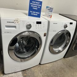 Washer And Gas Dryer Samsung