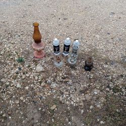 Antique Oil Lamps.  30  Each  Or Make A Deal 