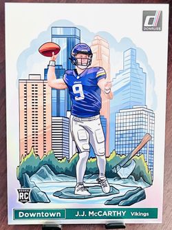 Easy 10 Flawless J.J McCarthy Jumbo Downtown Rookie