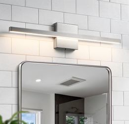 LED Vanity Light – Brushed Nickel Finish