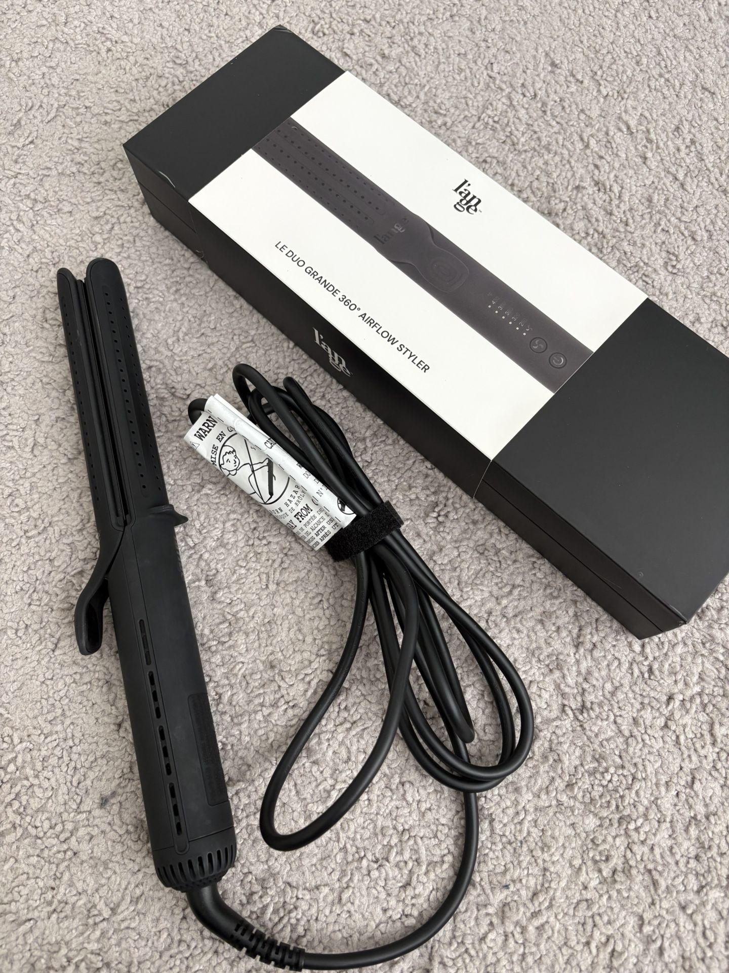 Lange Le Duo Grande 360 Airflow Styler, Black