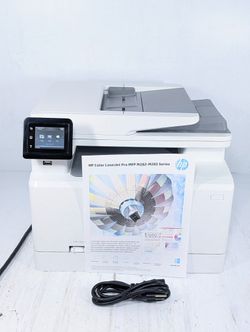 HP LaserJet Pro MFP M283CDW Wireless All-In-One  Printer Pg Ct 1604 Need Toner