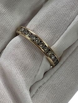 Diamond wedding band #16841