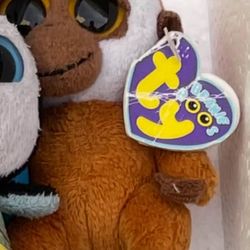 Monkey Beanie Boo Clip