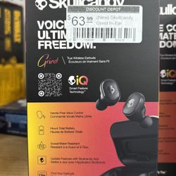 Skullcandy Grind In Ear Wireless Earbuds (new)