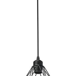 V-intage Barbed Wire Industrial Pendant Light Metal