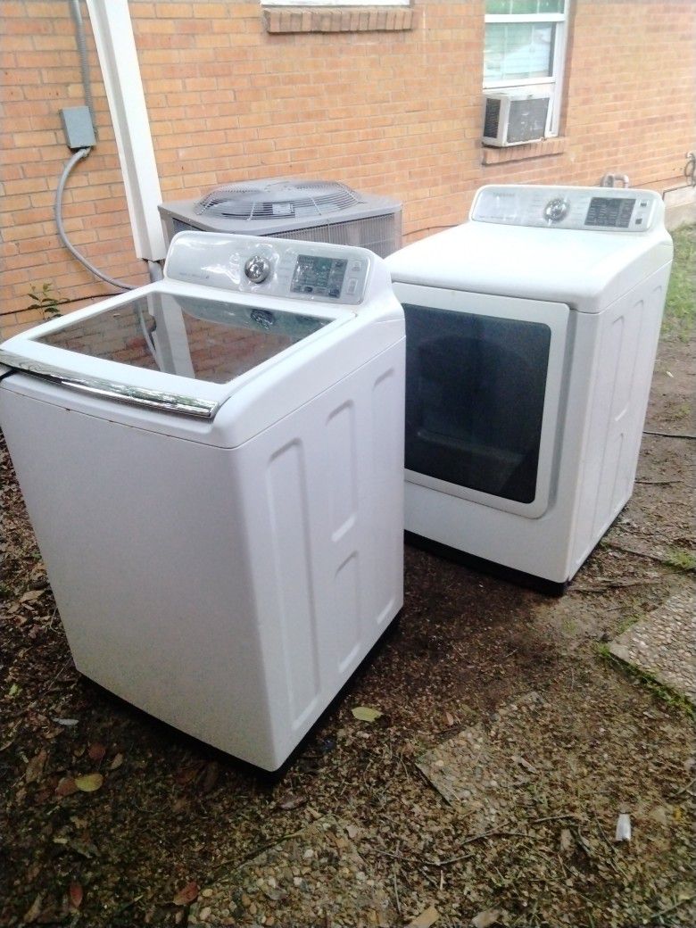 Washer And Dryer. Samsung