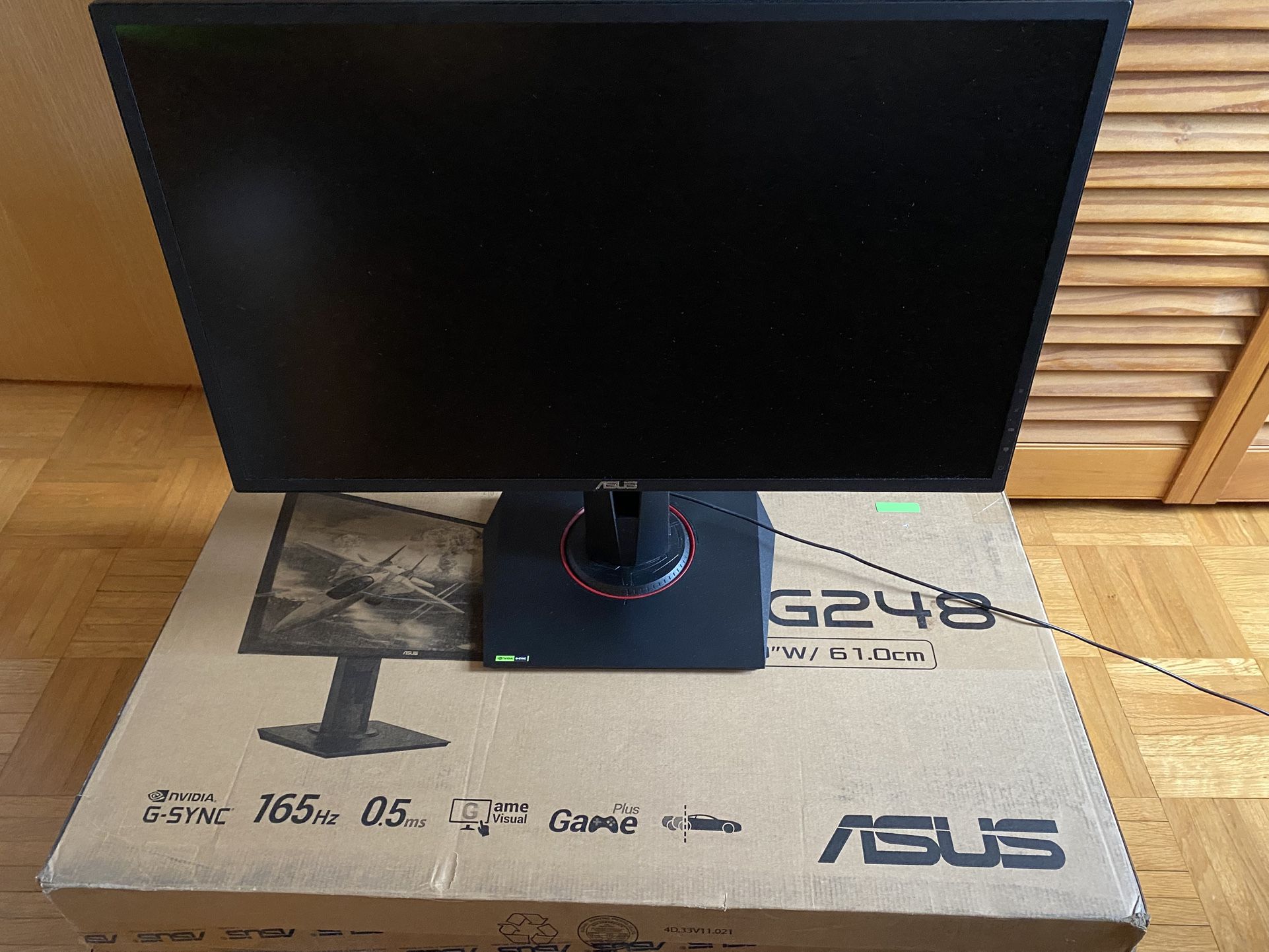 Asus VG248QG-Gaming Monitor 1080p 165refresh GSYNC