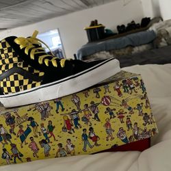 Original Waldo Shoes . Sk8- Hi VANS WHERES WALDO