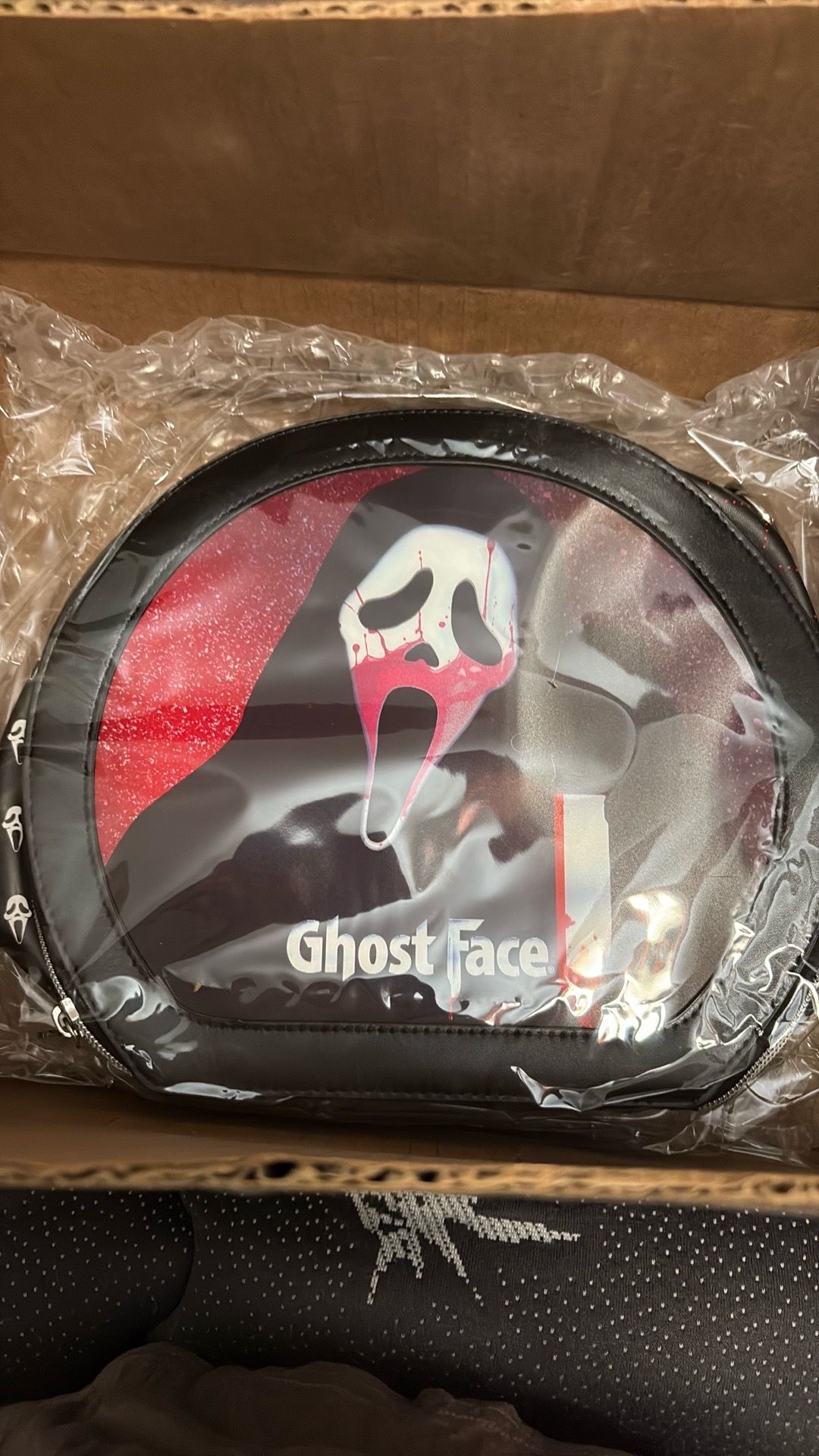 Ghostface makeup bag