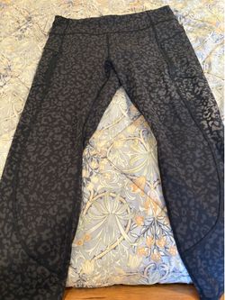 New Athleta Reflective Leopard High Rise Leggings