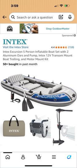 Inflatable 5 person boat