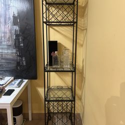 Cast Iron Wine Rack 