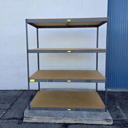 Shelving 72 in W x 48 in D Steel Storage Rack Shelves Delivery Available