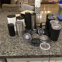 Rtic cups and Starbucks igloo pelican cups