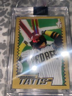 FERNANDO TATIS JR. by John Geiger /3999 - Topps Project100 Card #10 (Sealed)
