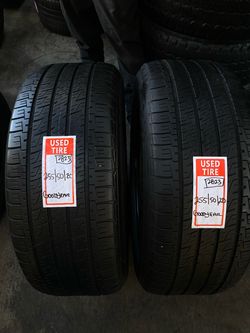 2 Goodyear used tires 255/50/20