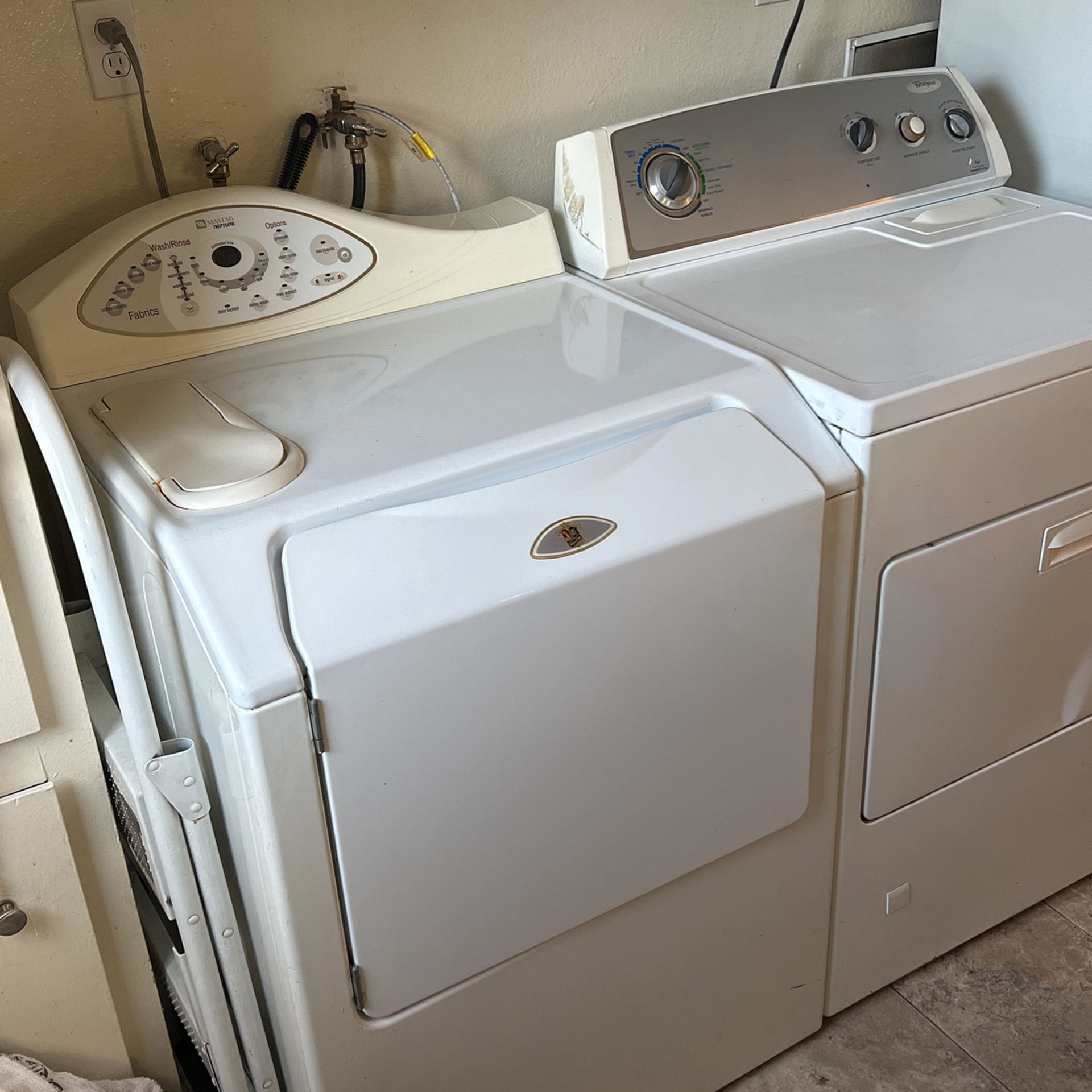 Maytag Neptune washer And Kenmore Dryer 150 Takes both!