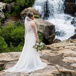 Wedding Dress With Veil 