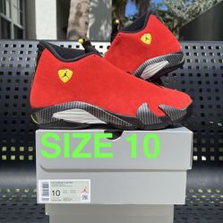 Jordan 14 Retro Ferrari Sz 10 2025 NEW Brick