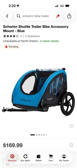 Schwinn bike trailer