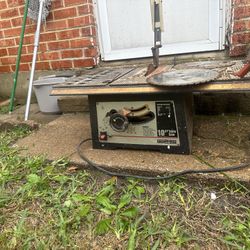 Old Table Saw  $20