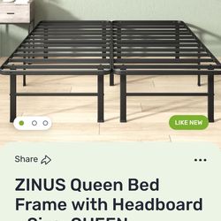 Queen bed frame