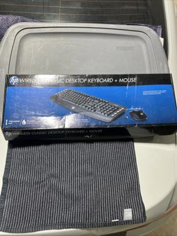 HP Wireless Keyboard +mouse