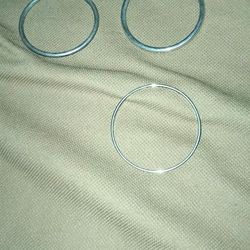 Three Metal Bracelets