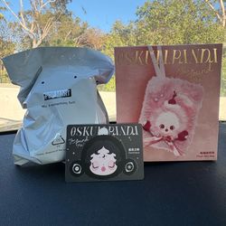Pop Mart SKULLPANDA You Found Me! Series - Darkness Plush Mini Bag