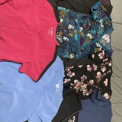 Scrub Tops Small $30