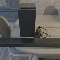 Samsung sound Bar And Subwoofer 
