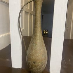 ndian bronze jug