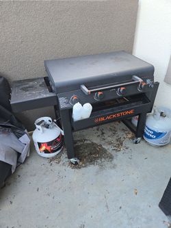 Flat Iron Grill with accessories