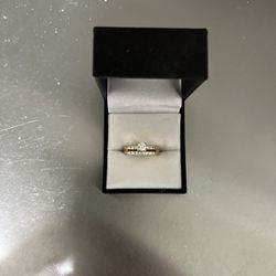 14k Yellow Gold Ring With Adjustable Shank