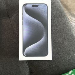iPhone 15 Pro Max Blue 256gb NEW