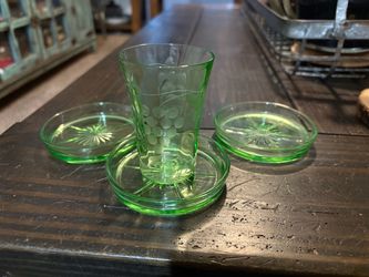 Uranium glass