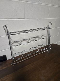Universal Chrome Wire Refrigerator Wine & Bottle Rack Shelf Insert