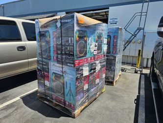 2 Costco Open-Box Audio Pallets – $2,500 for Both