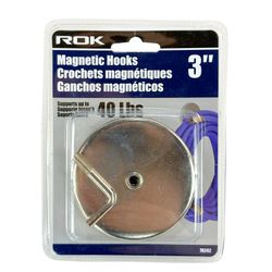 ROK 3" Magnetic Hook - 40 lb Maximum