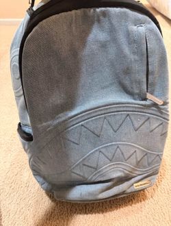 Sprayground Denim Shark backpack