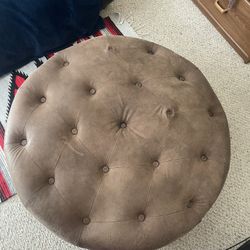 Brown Ottoman 